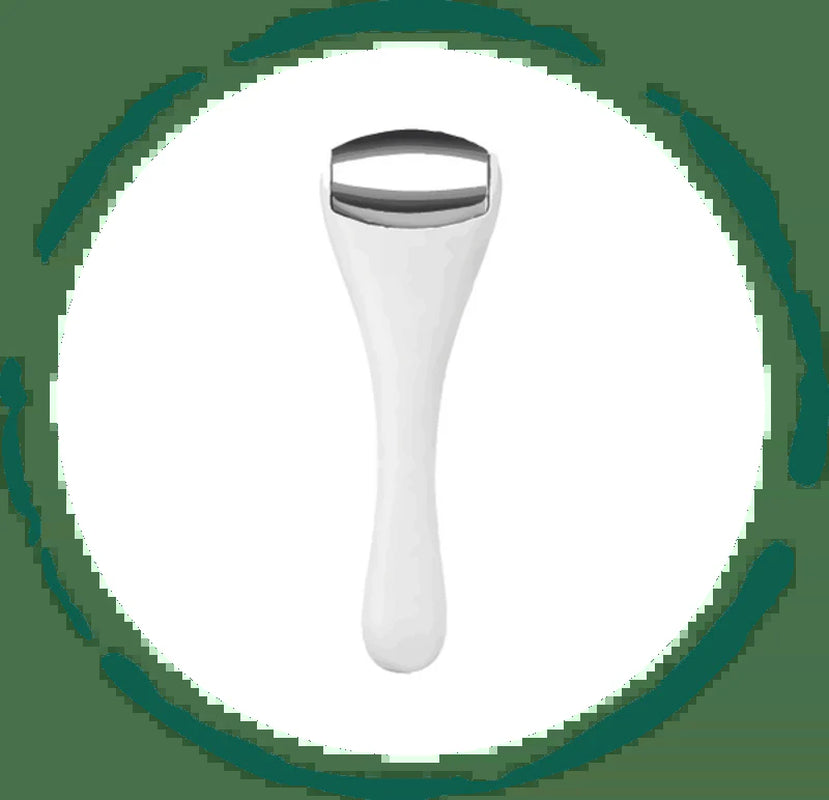 6-Piece Skincare Accessories Collection | Complete At-Home K-Beauty Spa Set – Jade Roller, Ice Rollers, Massager, Volcanic Oil Roller & Exfoliating Glove