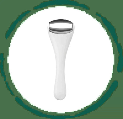6-Piece Skincare Accessories Collection | Complete At-Home K-Beauty Spa Set – Jade Roller, Ice Rollers, Massager, Volcanic Oil Roller & Exfoliating Glove