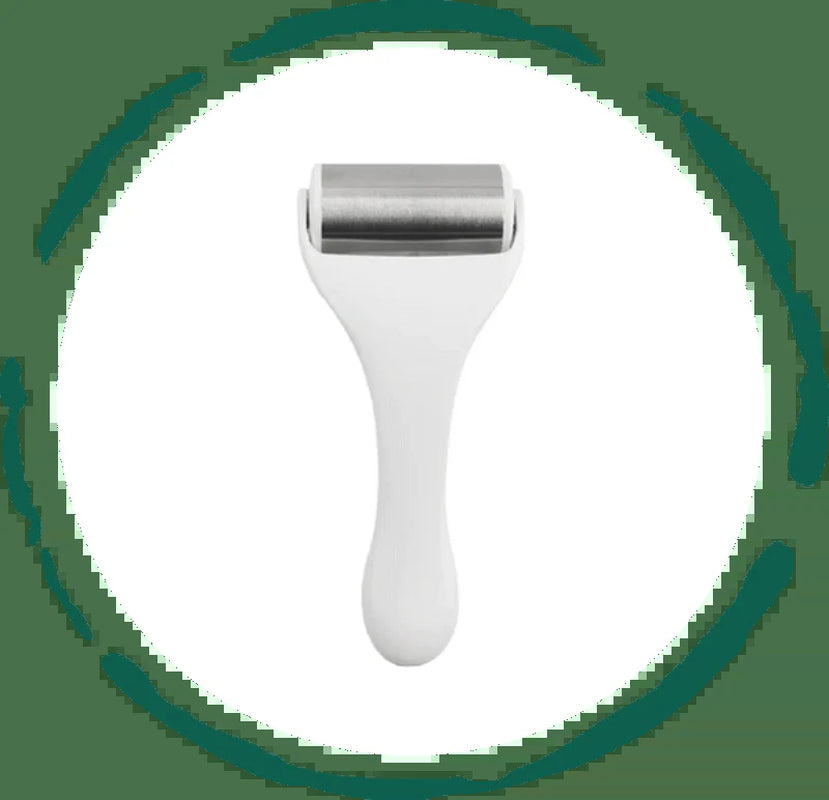 6-Piece Skincare Accessories Collection | Complete At-Home K-Beauty Spa Set – Jade Roller, Ice Rollers, Massager, Volcanic Oil Roller & Exfoliating Glove