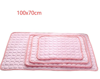 Pet Cooling Pad - Ice Silk Cold Nest for Dogs and Cats
