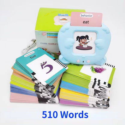  Interactive Talking Flash Cards – Early Learning and Speech Therapy Tool for Preschoolers