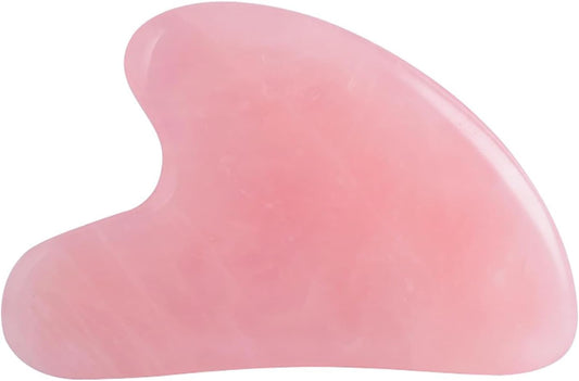 Rose Quartz Gua Sha | Facial Massage & Lifting Tool