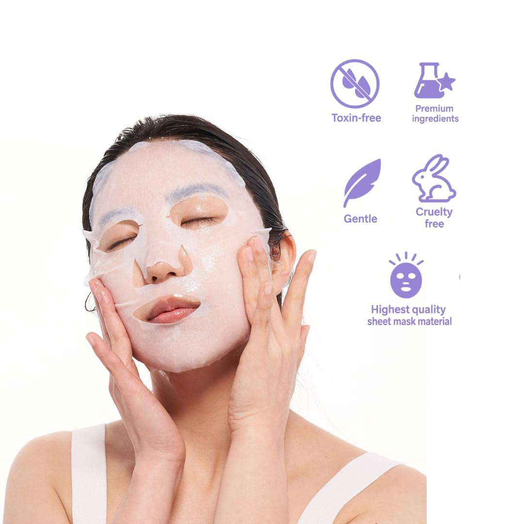EVERYDAY 8 Sheet Mask Set | Premium K-Beauty Masks